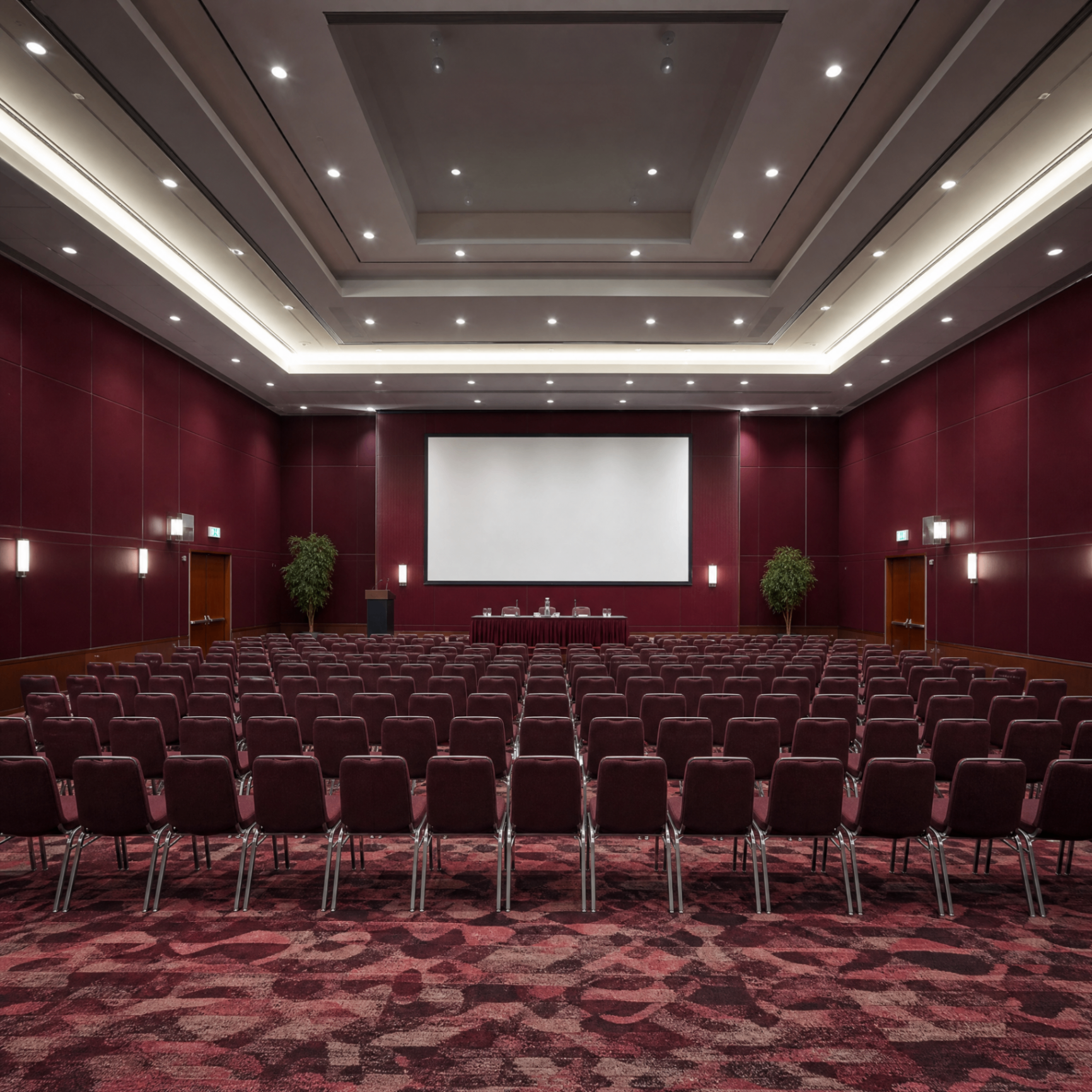 Sala Modulable II en formato ponencia.