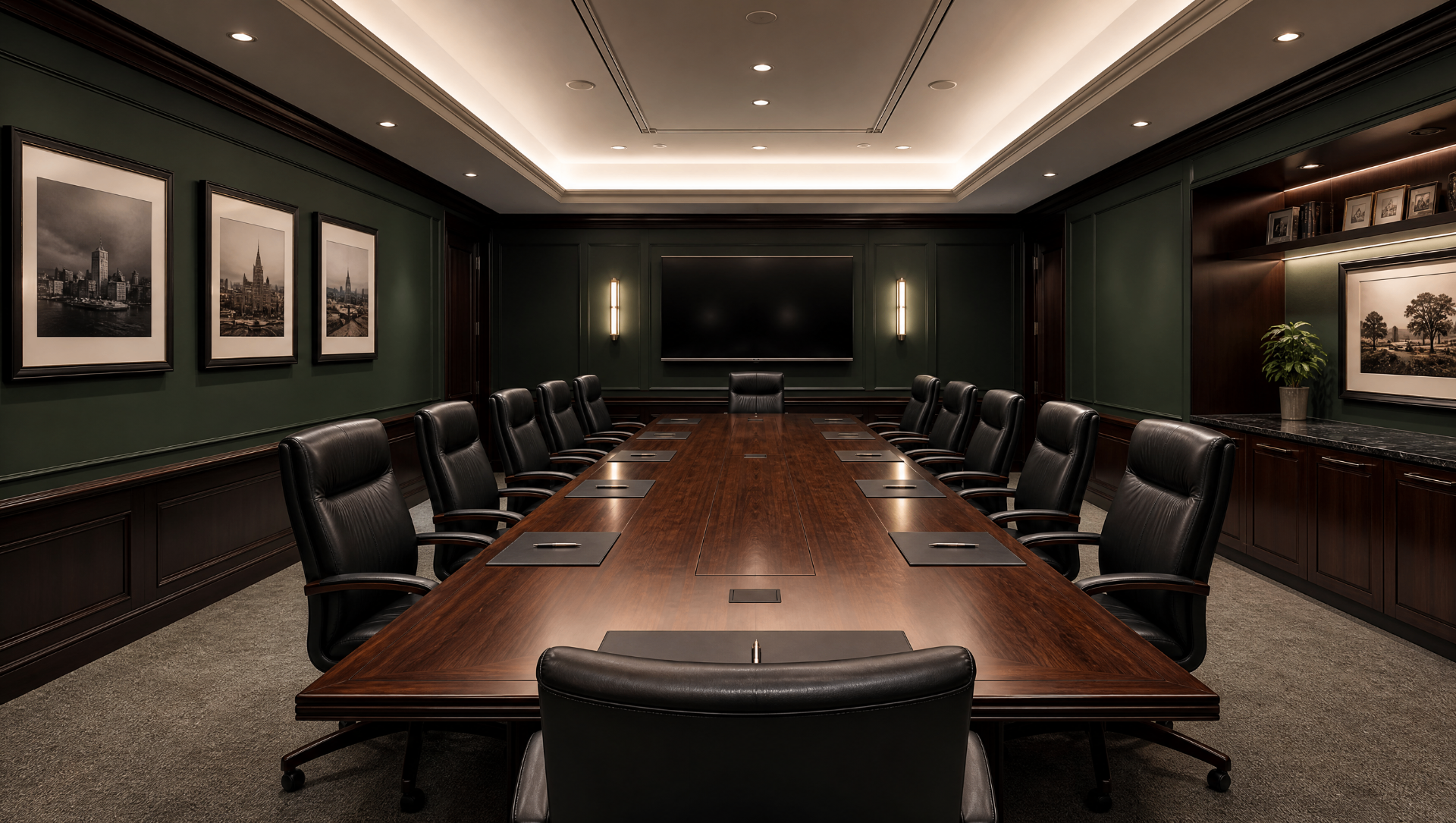 Vista general de Boardroom II.