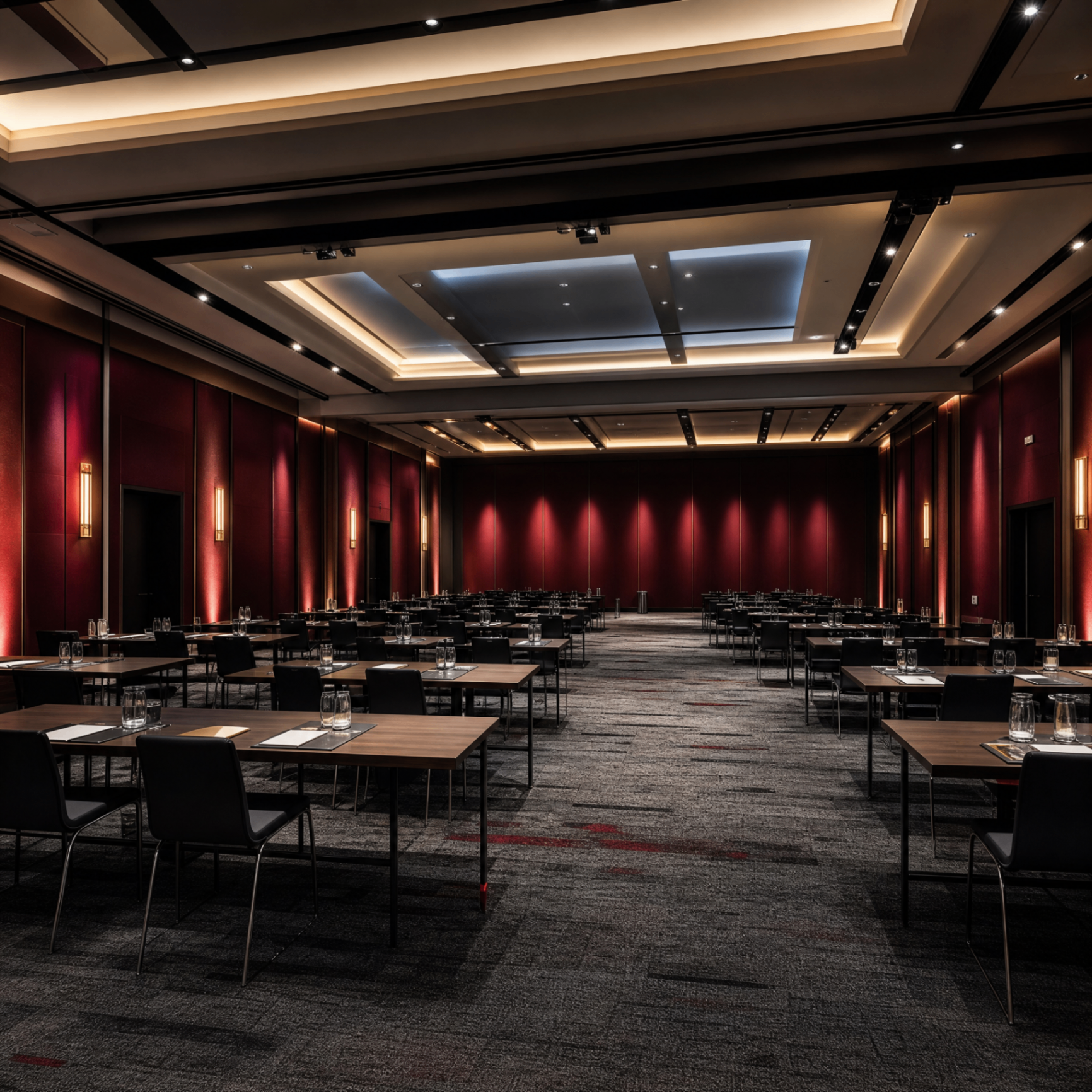 Iluminación configurable de la sala.